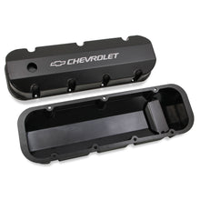 Load image into Gallery viewer, Gm-Licensed-Valve-Cover---Track-Series----Bbc---Fabricated-Aluminum---Short-Bolt---Black