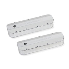 Load image into Gallery viewer, Gm-Licensed-Valve-Cover---Track-Series---Bbc---Fabricated-Aluminum---Natural-Anodized