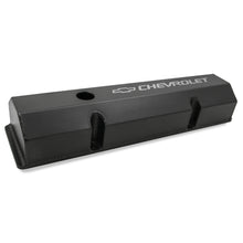 Load image into Gallery viewer, Gm-Licensed-Valve-Cover---Track-Series---Sbc---Fabricated-Aluminum---Perimeter-Bolt---Black
