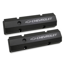 Load image into Gallery viewer, Gm-Licensed-Valve-Cover---Track-Series---Sbc---Fabricated-Aluminum---Perimeter-Bolt---Black