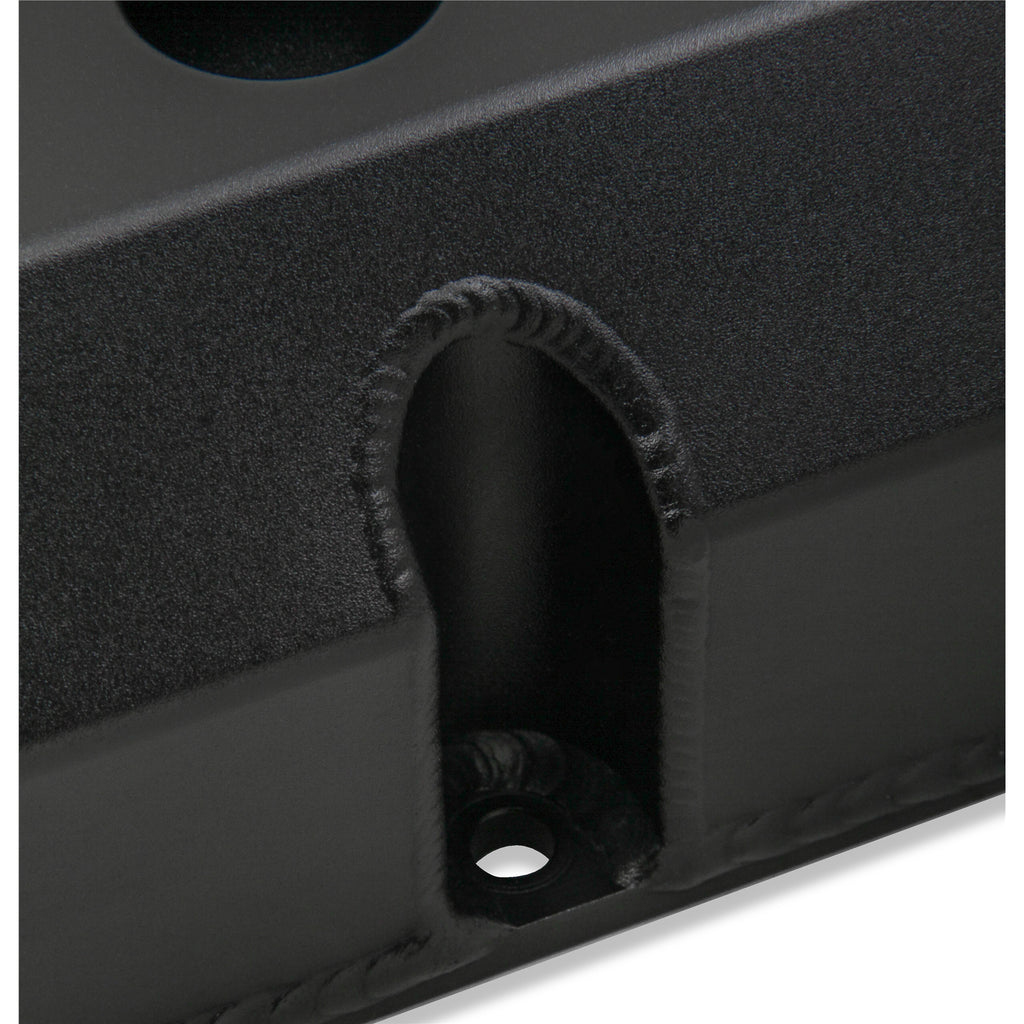 Gm-Licensed-Valve-Cover---Track-Series---Sbc---Fabricated-Aluminum---Perimeter-Bolt---Black