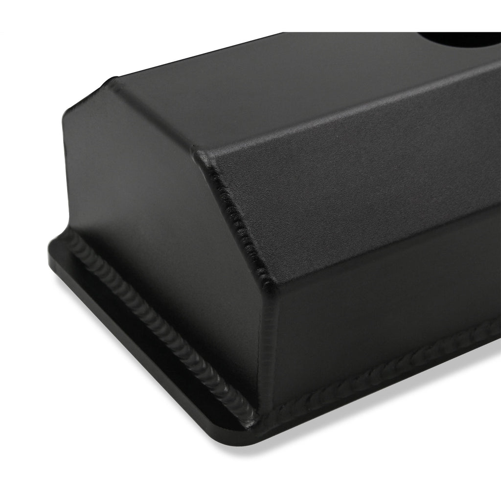 Gm-Licensed-Valve-Cover---Track-Series---Sbc---Fabricated-Aluminum---Perimeter-Bolt---Black