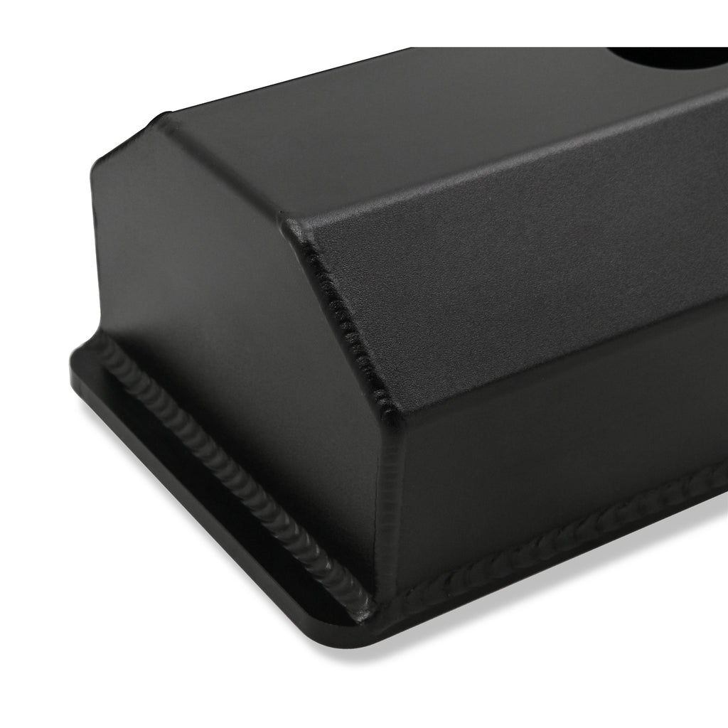 Gm-Licensed-Valve-Cover---Track-Series---Sbc---Fabricated-Aluminum---Perimeter-Bolt---Black