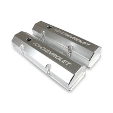 Load image into Gallery viewer, Gm-Licensed-Valve-Cover---Track-Series---Sbc---Fabricated-Aluminum---Perimeter-Bolt---Silver