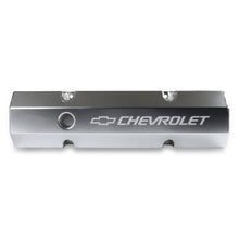 Load image into Gallery viewer, Gm-Licensed-Valve-Cover---Track-Series---Sbc---Fabricated-Aluminum---Perimeter-Bolt---Silver