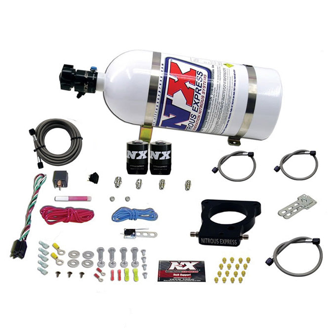 Gm-Ls-78Mm-3-Bolt-Nitrous-Plate-Kit-(50-350Hp)-W10Lb-Bottle