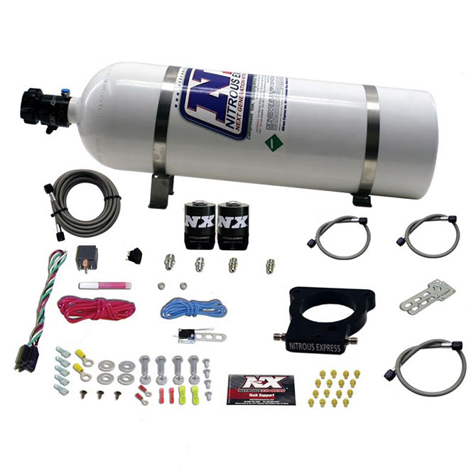 Gm-Ls-78Mm-3-Bolt-Nitrous-Plate-Kit-(50-350Hp)-W15Lb-Bottle