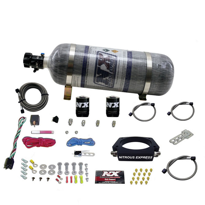 Gm-Ls-90Mm-Nitrous-Plate-Kit-(50-400Hp)-W12Lb-Composite-Bottle