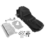 Holley 302-24BK  Gm Lt Swap Oil Pan - 4Wd / Truck / Off-Road - Black