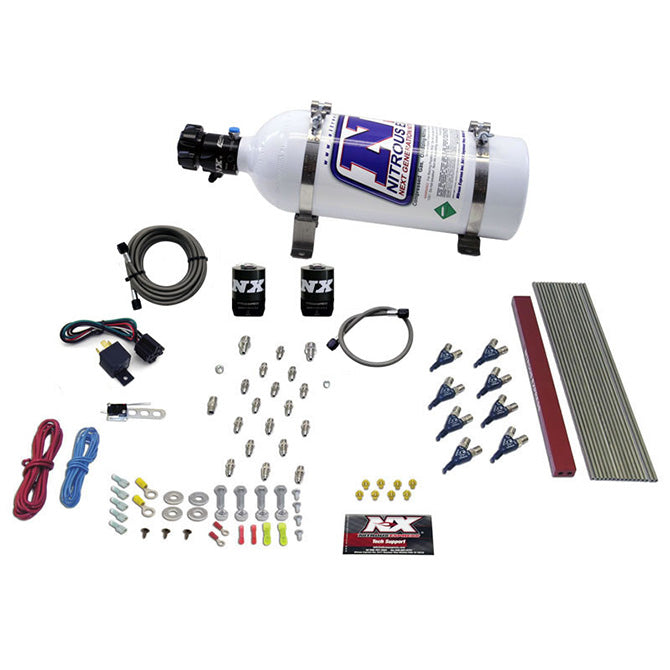 Gm-Lt1Ls1-Pro-Piranha-Nozzle-Gas-Nitrous-Kit-W5Lb-Bottle