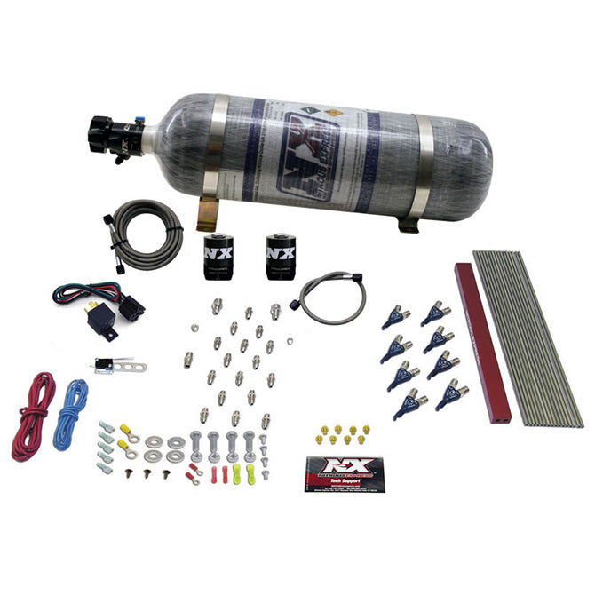 Gm-Lt1Ls1-Pro-Piranha-Nozzle-Gas-Nitrous-Kit-WComposite-Bottle