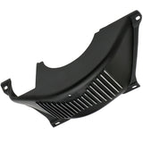 Trans-Dapt 7445 TH350/TH400 TRANSMISSION FLYWHEEL DUST COVER; ALUMINUM- BLACK FINISH