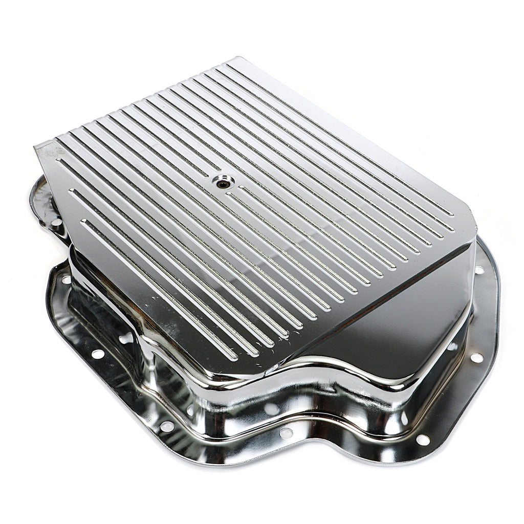 Gm-Turbo-400-Slam-Guard-Transmission-Pan-(Stock-Capacity)-Chrome