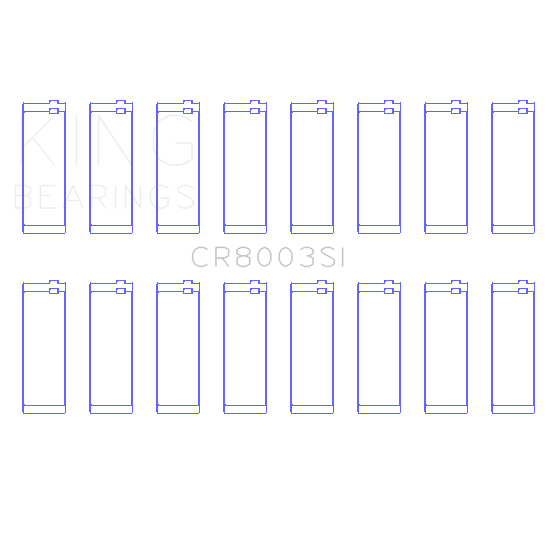 Gmc-281-(Size-0.25Mm)-Connecting-Rod-Bearing-Set