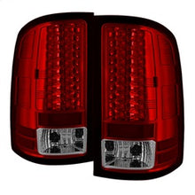 Load image into Gallery viewer, Gmc-Sierra-07-13-(Not-3500-Dually-4-Rear-Wheels)Led-Tail-Lights-Red-Clear-Alt-Yd-Gs07-Led-Rc