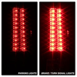 Gmc-Sierra-07-13-(Not-3500-Dually-4-Rear-Wheels)Led-Tail-Lights-Red-Clear-Alt-Yd-Gs07-Led-Rc