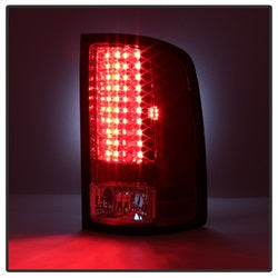 Gmc-Sierra-07-13-(Not-3500-Dually-4-Rear-Wheels)Led-Tail-Lights-Red-Clear-Alt-Yd-Gs07-Led-Rc