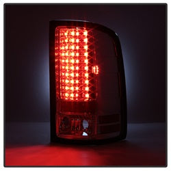 Gmc-Sierra-07-13-(Not-Fit-3500-Dually-4-Rear-Wheels)Led-Tail-Lights-Chrome-Alt-Yd-Gs07-Led-C