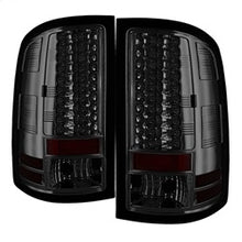 Load image into Gallery viewer, Gmc-Sierra-07-13-(Not-Fit-3500-Dually-4-Rear-Wheels)Led-Tail-Lights-Smoke-Alt-Yd-Gs07-Led-Sm