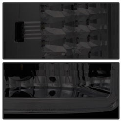 Gmc-Sierra-07-13-(Not-Fit-3500-Dually-4-Rear-Wheels)Led-Tail-Lights-Smoke-Alt-Yd-Gs07-Led-Sm