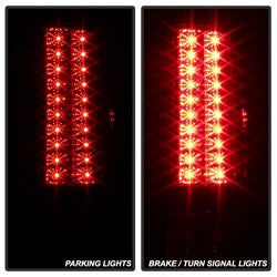 Gmc-Sierra-07-13-(Not-Fit-3500-Dually-4-Rear-Wheels)Led-Tail-Lights-Smoke-Alt-Yd-Gs07-Led-Sm