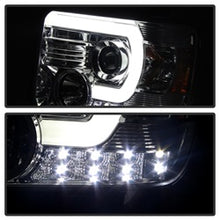 Load image into Gallery viewer, Gmc-Sierra-14-16-Projector-Headlights-Light-Bar-Drl-Chrome-Pro-Yd-Gs14-Lbdrl-C