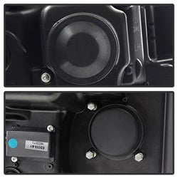 Gmc-Sierra-14-16-Projector-Headlights-Light-Bar-Drl-Chrome-Pro-Yd-Gs14-Lbdrl-C