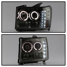 Load image into Gallery viewer, Gmc-Sierra-150025003500-07-13-Projector-Headlights-Led-Halo--Led-Smoke-Pro-Yd-Gs07-Hl-Sm