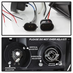 Gmc-Sierra-150025003500-07-13-Projector-Headlights-Led-Halo--Led-Smoke-Pro-Yd-Gs07-Hl-Sm