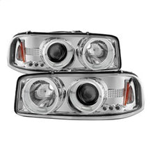Load image into Gallery viewer, Gmc-Sierra-150025003500-99-06-Projector-Headlights-Led-Halo-Led-Chrome-Pro-Yd-Cde00-Hl-C