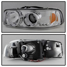 Load image into Gallery viewer, Gmc-Sierra-150025003500-99-06-Projector-Headlights-Led-Halo-Led-Chrome-Pro-Yd-Cde00-Hl-C