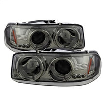 Load image into Gallery viewer, Gmc-Sierra-150025003500-99-06-Projector-Headlights-Led-Halo-Led-Smoke-Pro-Yd-Cde00-Hl-Smc