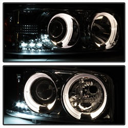 Gmc-Sierra-150025003500-99-06-Projector-Headlights-Led-Halo-Led-Smoke-Pro-Yd-Cde00-Hl-Smc