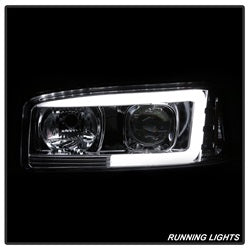Gmc-Sierra-150025003500-99-06-V2-Projector-Headlights---Drl---Chrome-Pro-Yd-Cde00v2-Lb-C