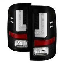 Load image into Gallery viewer, Gmc-Sierra-2016-2017-Light-Bar-Led-Tail-Lights---Black-Alt-Yd-Gs16-Led-Bk
