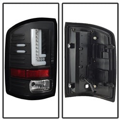 Gmc-Sierra-2016-2017-Light-Bar-Led-Tail-Lights---Black-Alt-Yd-Gs16-Led-Bk