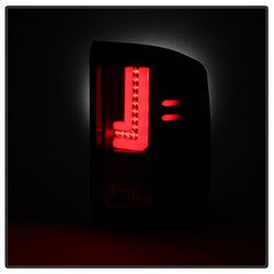 Gmc-Sierra-2016-2017-Light-Bar-Led-Tail-Lights---Black-Alt-Yd-Gs16-Led-Bk
