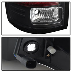 Gmc-Sierra-2016-2017-Light-Bar-Led-Tail-Lights---Black-Alt-Yd-Gs16-Led-Bk