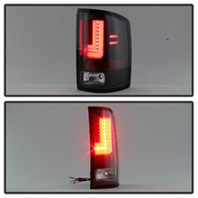 Load image into Gallery viewer, Gmc-Sierra-2016-2017-Light-Bar-Led-Tail-Lights---Black-Alt-Yd-Gs16-Led-Bk