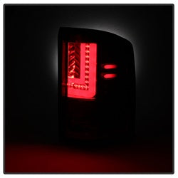 Gmc-Sierra-2016-2017-Light-Bar-Led-Tail-Lights---Red-Clear-Alt-Yd-Gs16-Led-Rc