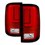 SPYDER 5083807 LED Tail Lights - Red Clear