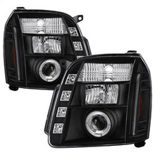 Load image into Gallery viewer, Gmc-Yukon-07-14Gmc-Yukon-Denali-07-14Projector-Headlights-Led-Halo-Led-Blk-Pro-Yd-Gy07-Hl-Bk