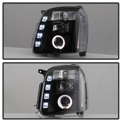Gmc-Yukon-07-14Gmc-Yukon-Denali-07-14Projector-Headlights-Led-Halo-Led-Blk-Pro-Yd-Gy07-Hl-Bk