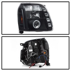 Gmc-Yukon-07-14Gmc-Yukon-Denali-07-14Projector-Headlights-Led-Halo-Led-Blk-Pro-Yd-Gy07-Hl-Bk