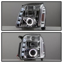 Load image into Gallery viewer, Gmc-Yukon-07-14Gmc-Yukon-Xl-07-14-Projector-Headlights-Led-Halo-Led-Chrome-Pro-Yd-Gy07-Hl-C