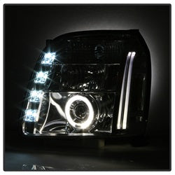 Gmc-Yukon-07-14Gmc-Yukon-Xl-07-14-Projector-Headlights-Led-Halo-Led-Chrome-Pro-Yd-Gy07-Hl-C