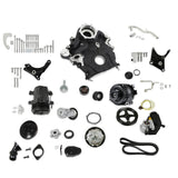 Holley 20-310BK  Godzilla High-Mount Accessory Drive - Oe Oiling System - Complete Kit - Black