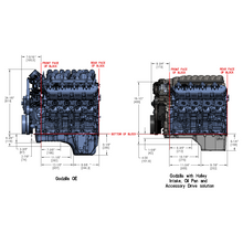 Load image into Gallery viewer, Godzilla-High-Mount-Accessory-Drive---With--Swap-Oil-Pan-And-Pump---Base-Kit---Black