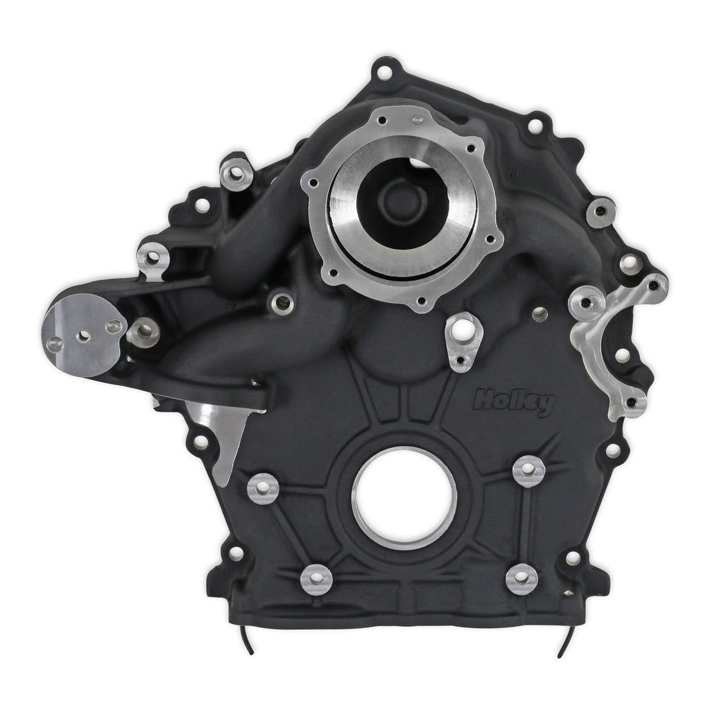 Godzilla-High-Mount-Accessory-Drive---With--Swap-Oil-Pan-And-Pump---Base-Kit---Black