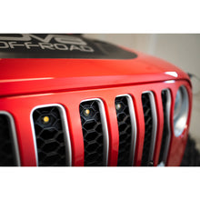 Load image into Gallery viewer, Grgl-01-20-22-Jeep-Gladiator-Jt-Front-Grill-Amber-Accent-Lights